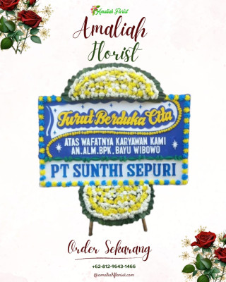 Papan Bunga Duka di Jambi Selatan