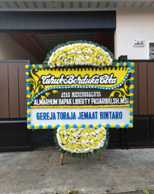 Papan Bunga Duka di Jambi Selatan