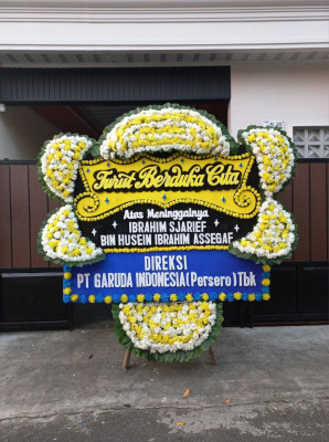 Papan Bunga Duka di Jambi Selatan