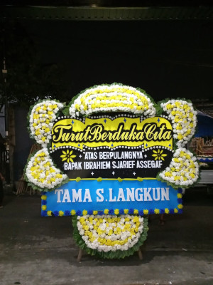 Papan Bunga Duka di Jambi Selatan