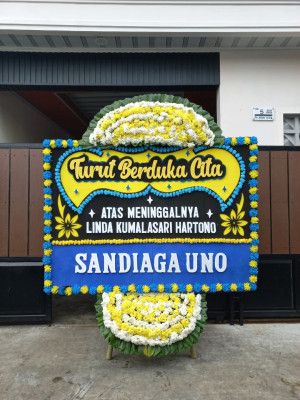 Papan Bunga Duka di Jambi Selatan