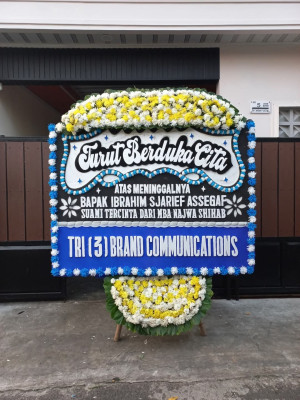 Papan Bunga Duka di Jambi Selatan